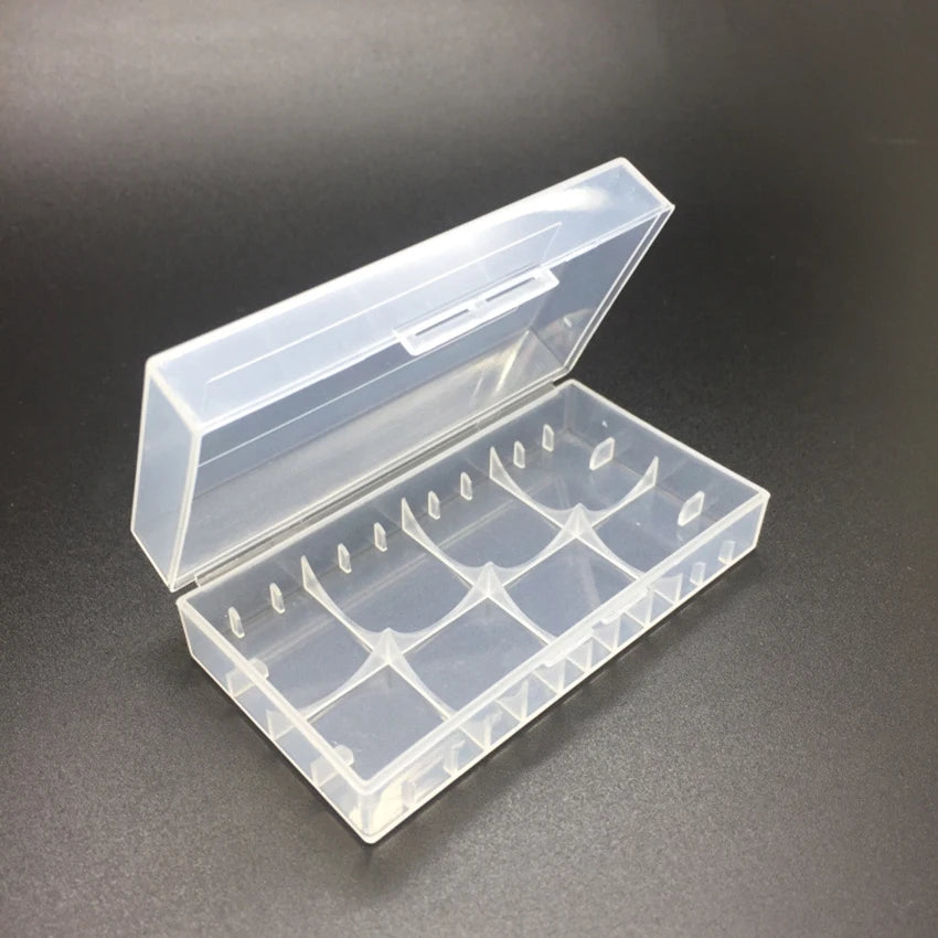 Plastic Battery Storage Case for 18650, CR123A & 16340