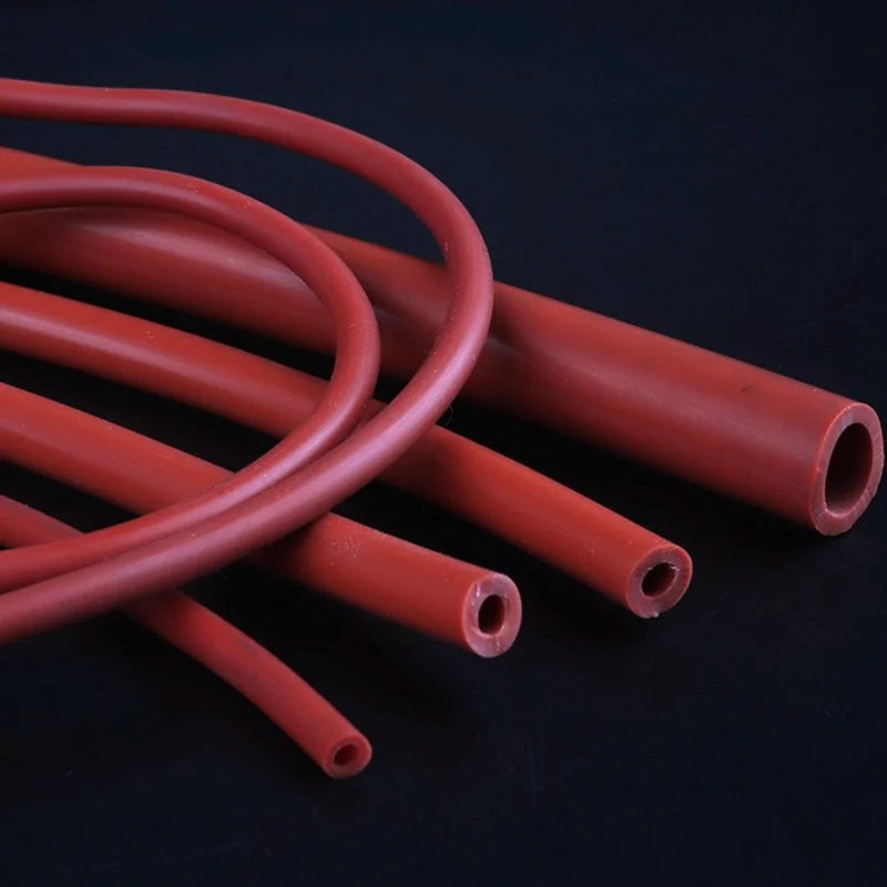 9.5m Rust Red Silicone Hose 16x20mm | Food-Grade Flex Pipe