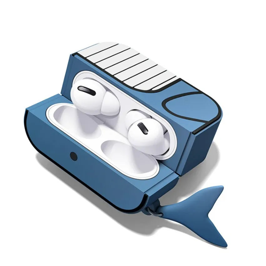 Whale Silicone Case for AirPods Pro – Cute Protective Cover