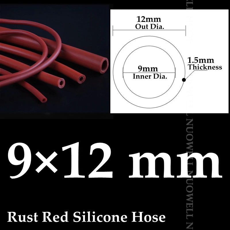 Food Grade Silicone Hose 100cm | Flexible Pipe 2–32mm I.D.