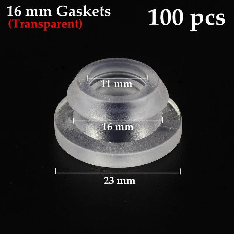 PE Pipe Seal Rings 16–20mm | Garden Irrigation Gaskets 10–100pk