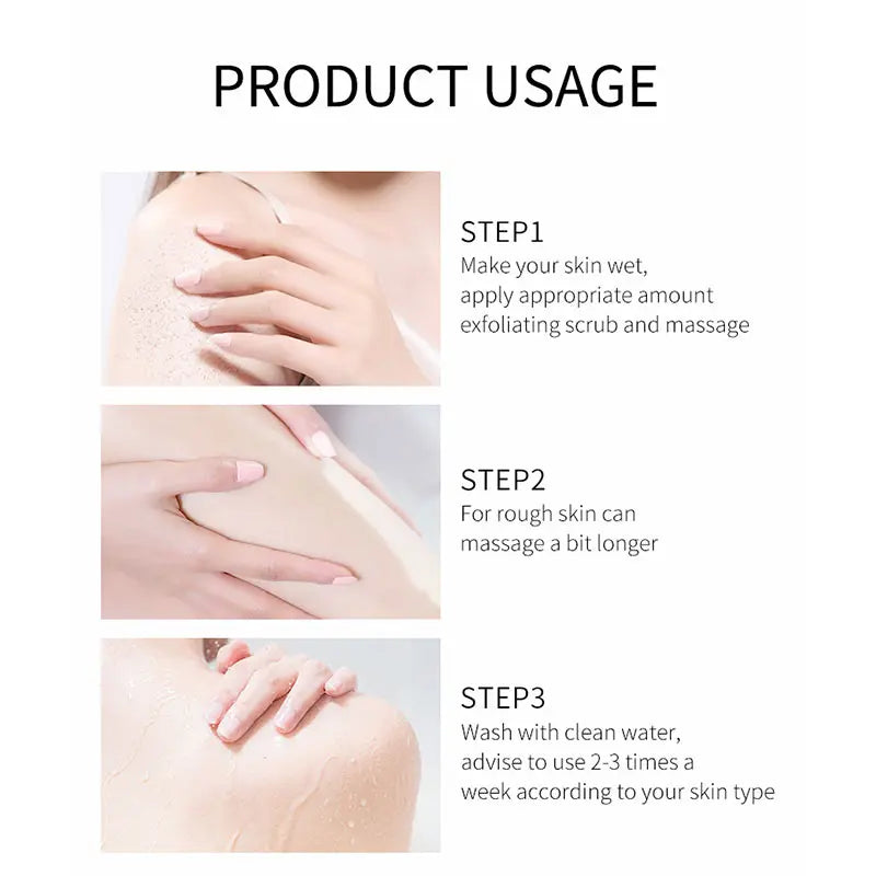 LAIKOU Shea Butter Exfoliating Peeling Gel Facial Scrub 5pcs