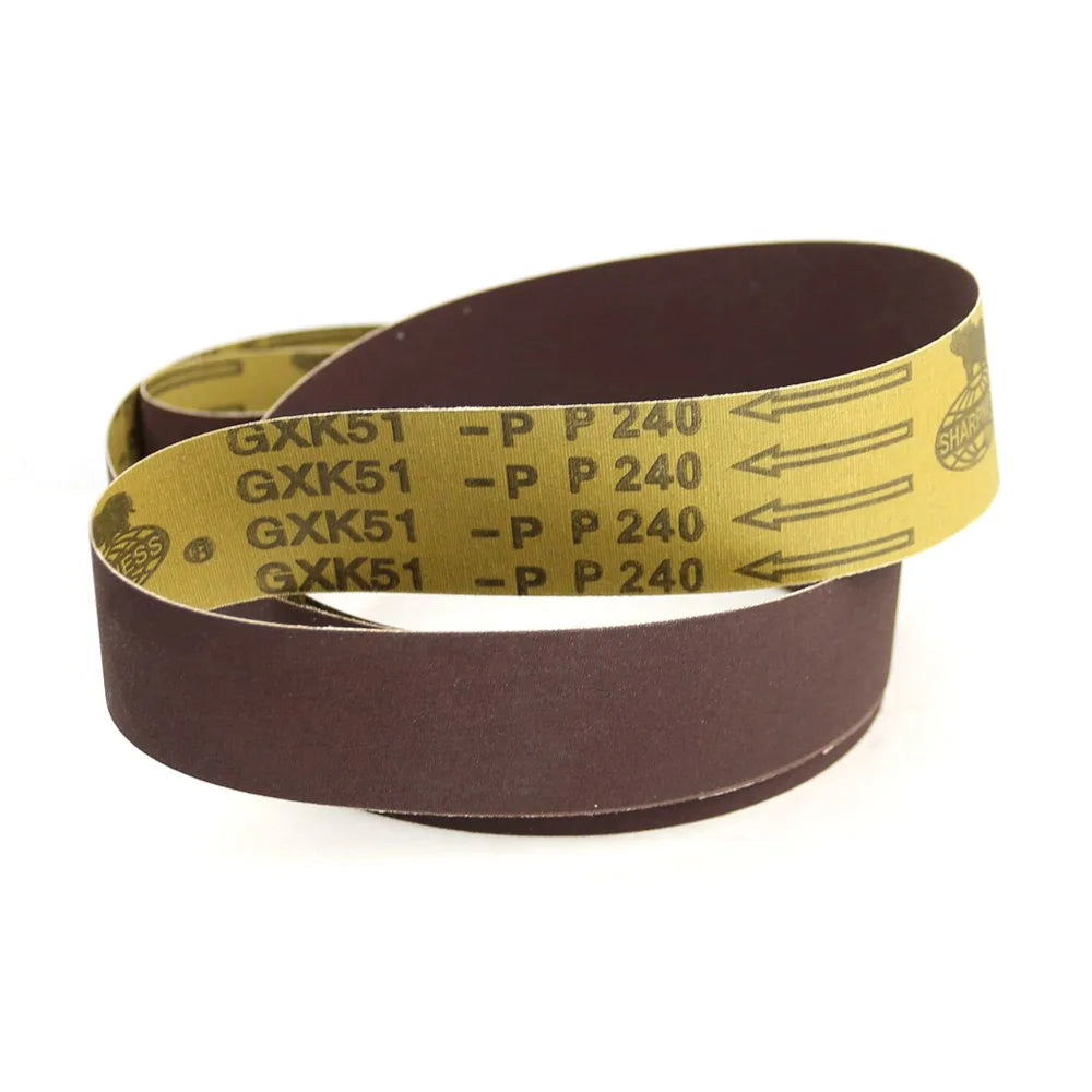20-Pc Abrasive Sanding Belts 2000x50mm P40–P800 Mixed Grit