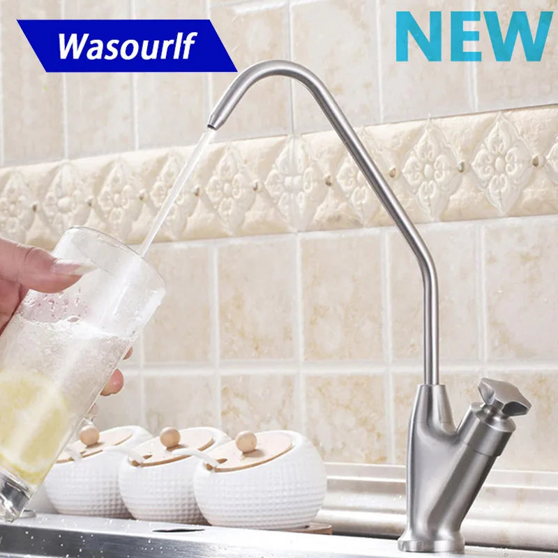 Lead-Free 304 Stainless Steel Filtered Water Kitchen Faucet