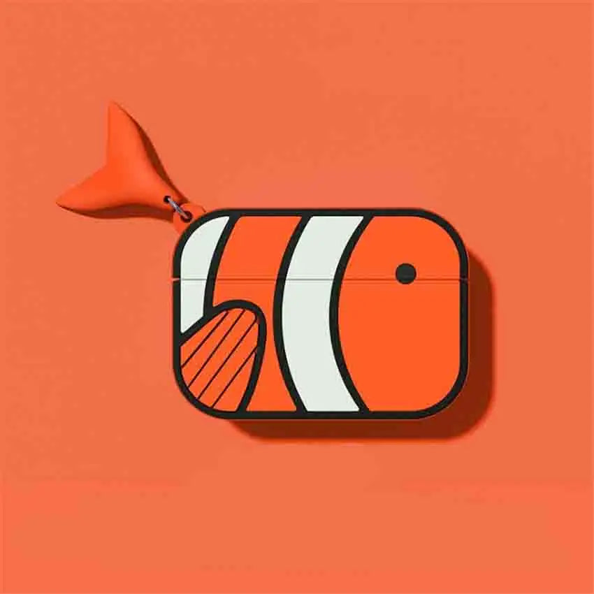 Whale Silicone Case for AirPods Pro – Cute Protective Cover
