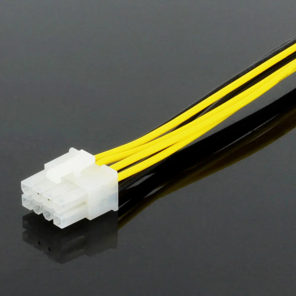ATX 4-Pin to 8-Pin EPS CPU Power Extension Adapter Cable