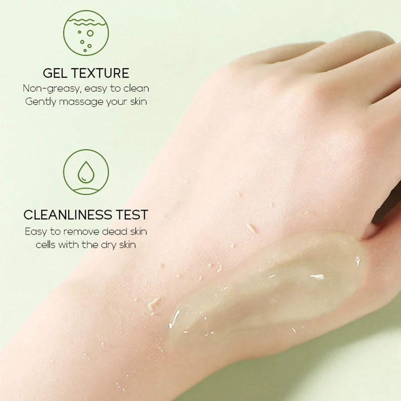 LAIKOU Green Tea Facial Exfoliating Peeling Gel | 60g Scrub