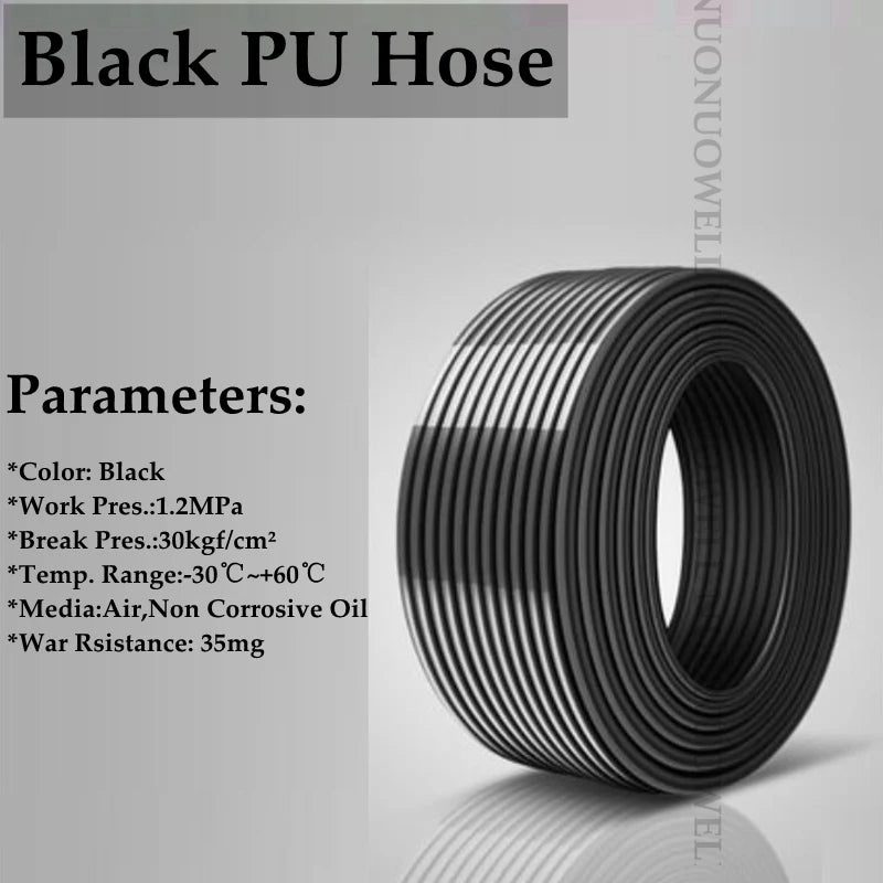 PU Polyurethane Pneumatic Air Hose 2M | 4–12mm High Pressure