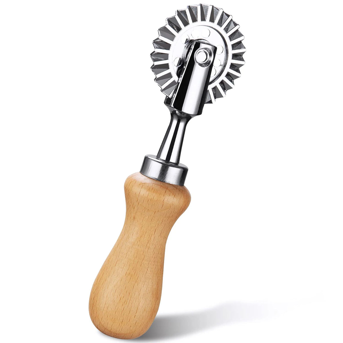 Pastry Wheel Cutter & Ravioli Crimper | Cookie & Pasta Tool