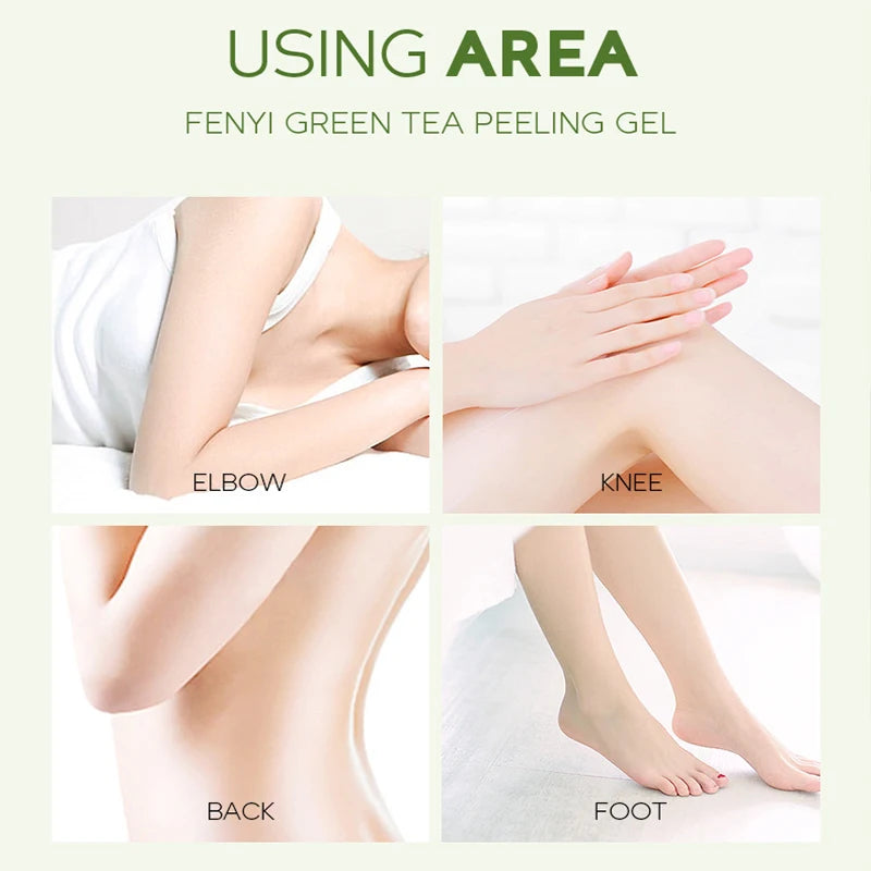 LAIKOU Green Tea Facial Exfoliating Peeling Gel | 60g Scrub