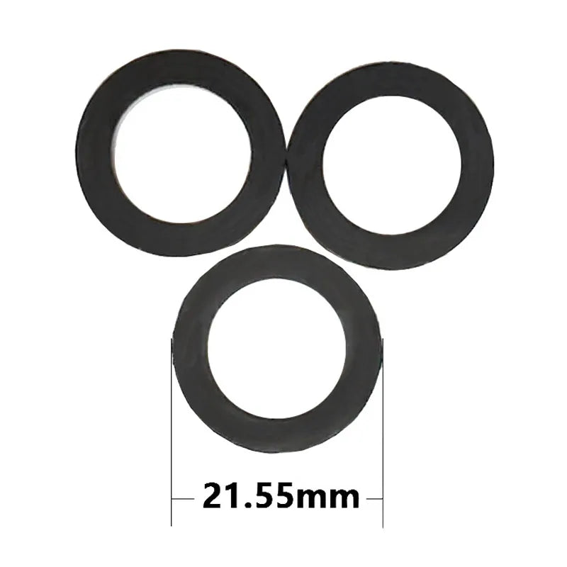5-Pack 21.5mm Female Thread Faucet Aerator Rubber Gasket Seals