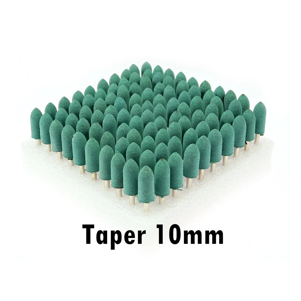 100-Pc Rubber Mounted Point Grinding Set | Die Grinder Bits