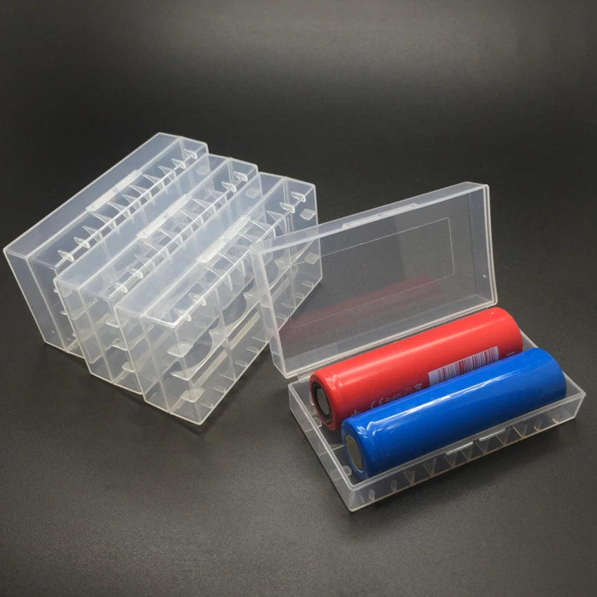 Plastic Battery Storage Case for 18650, CR123A & 16340