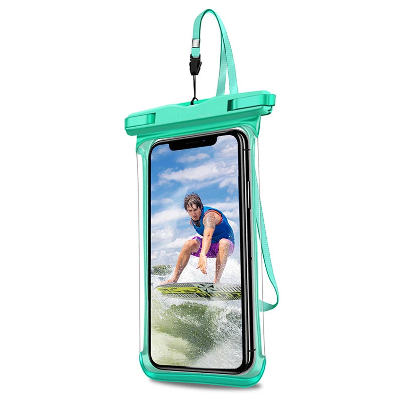 FONKEN IPX8 Waterproof Phone Pouch – Universal Dry Bag 6.5"