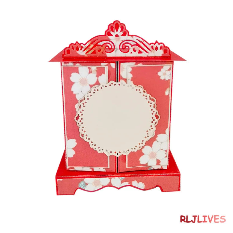 4 Drawer Box Metal Cutting Dies – DIY Scrapbooking Set
