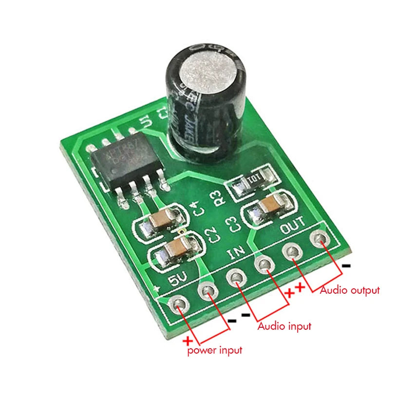 XPT8871 5V 5W Mono Audio Amplifier Board – DIY Speaker Module