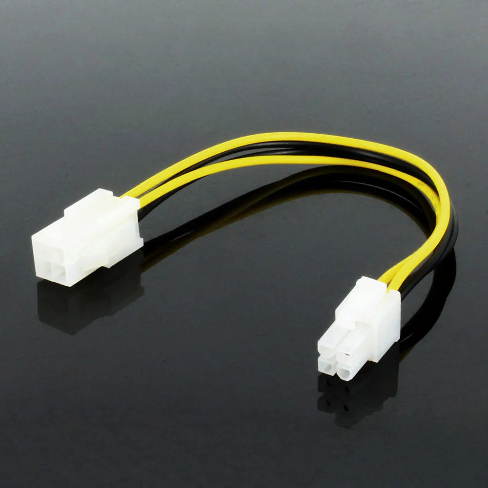 ATX 4-Pin Male to Female CPU Power Extension Cable 20cm