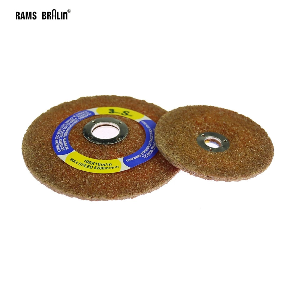 3-Pack Mini Abrasive Grinding & Deburring Discs 2"–4"