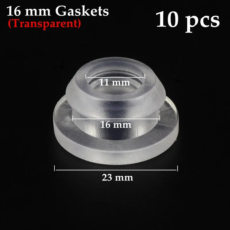 PE Pipe Seal Rings 16–20mm | Garden Irrigation Gaskets 10–100pk