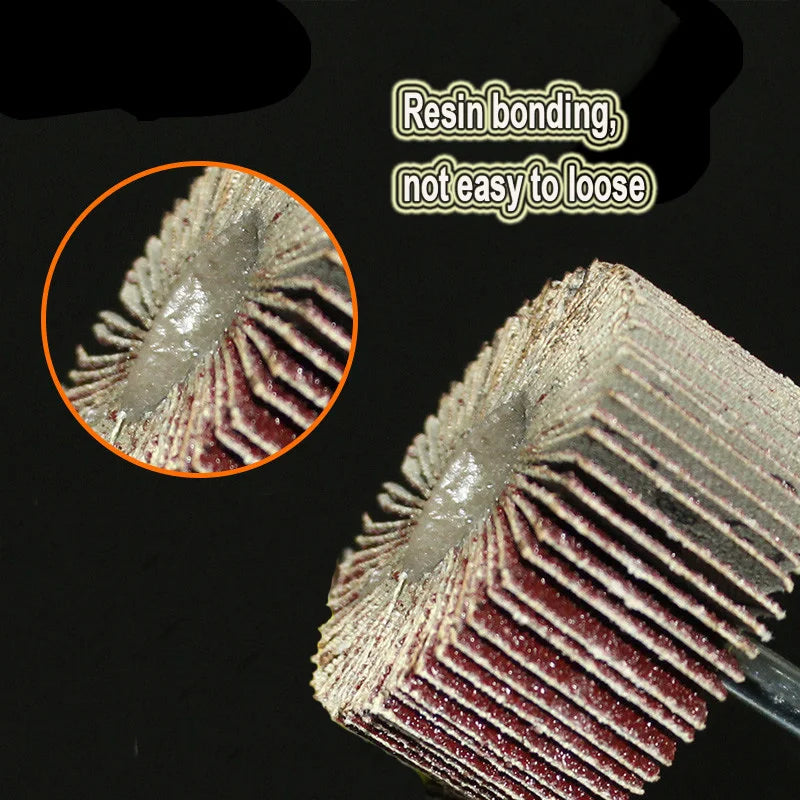 Mounted Sanding Cloth Grinding Head Rotary Drill – OD 20–50mm