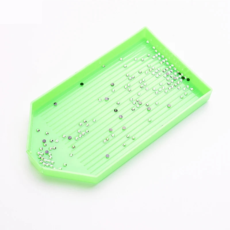 Large Capacity Diamond Painting Tray – Round & Square Drill