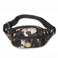 Camouflage Waist Bag – Unisex Nylon Fanny Pack & Shoulder Bag