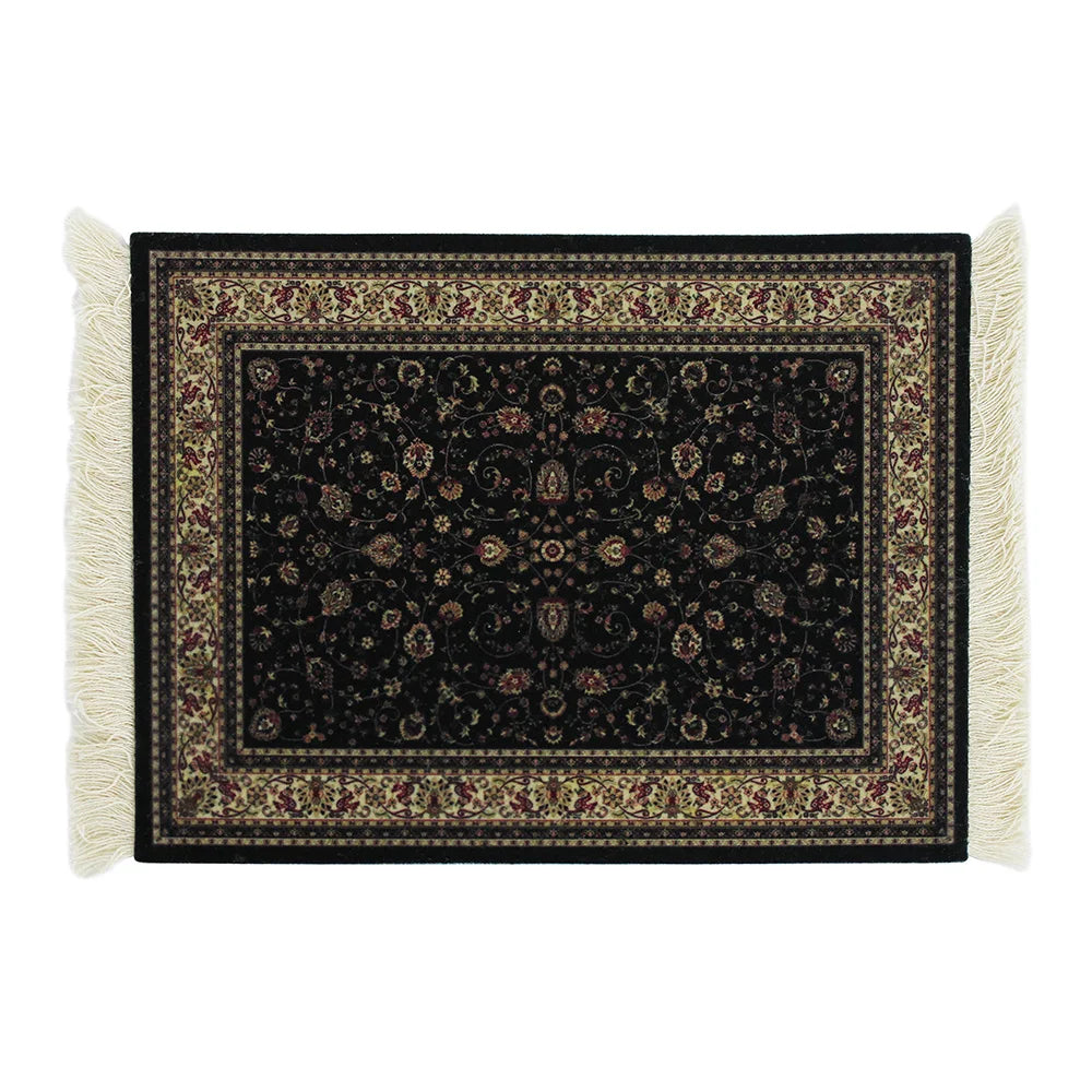 Persian Carpet Mouse Pad – Anti-Slip Rubber Gaming Mat 18×26cm