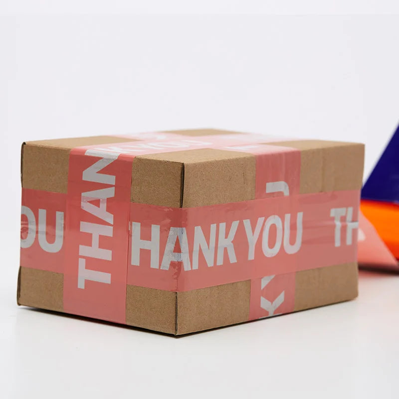 Thank You Packing Tape 4.5cm x 100M | Colorful Shipping Tape