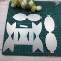 Double Bow Bag Topper Metal Cutting Die – DIY Scrapbooking