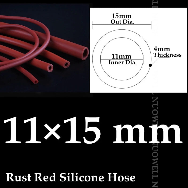 Food Grade Silicone Hose 100cm | Flexible Pipe 2–32mm I.D.