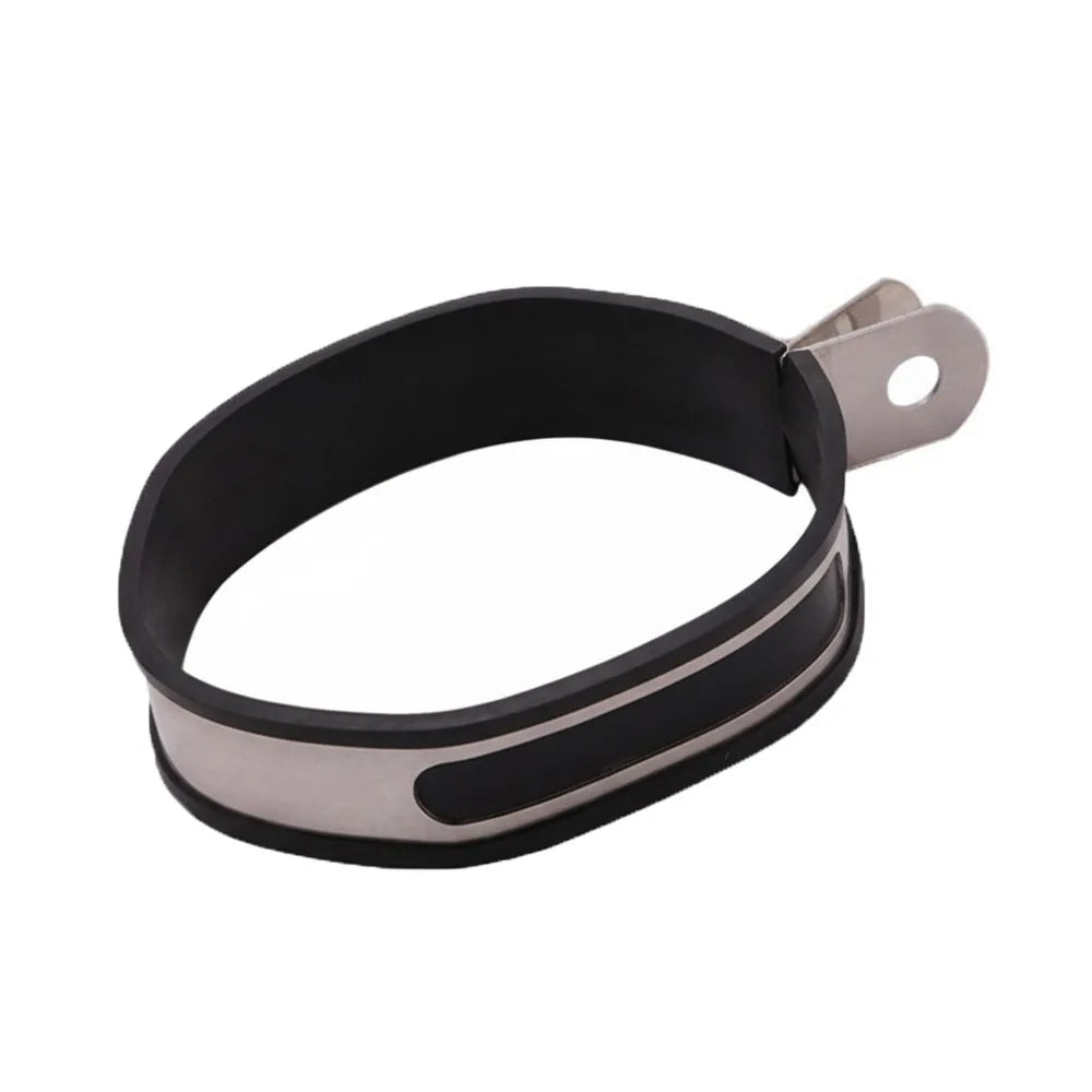 Universal Motorcycle Exhaust Clamp Fixed Ring Support Bracket