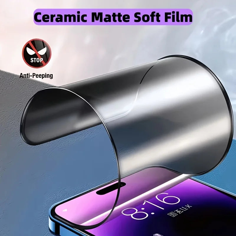 Matte Privacy Screen Protector for Samsung Galaxy S & A Series