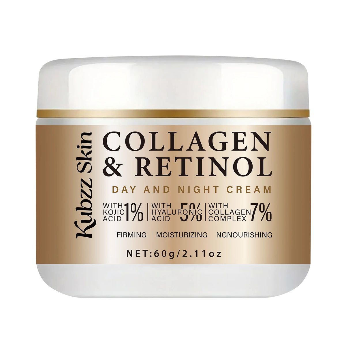 Collagen Retinol Day & Night Face Cream – Hyaluronic Acid 60g