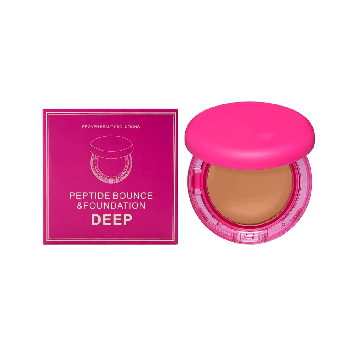 Peptide Foundation Cream – Full Coverage, Hydrating & Oil-Control