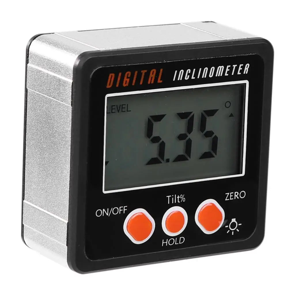Digital Angle Finder Inclinometer – Magnetic Level Box