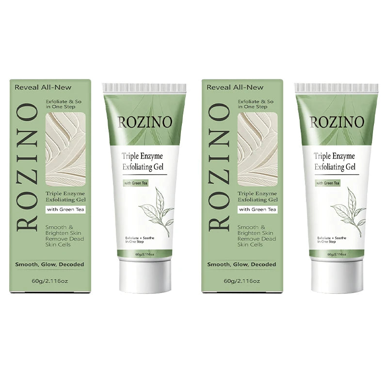 ROZINO Green Tea Triple Enzyme Exfoliating Gel 60g