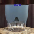 Self-Watering Plant Pot with Drainage – Double-Layer Wicking