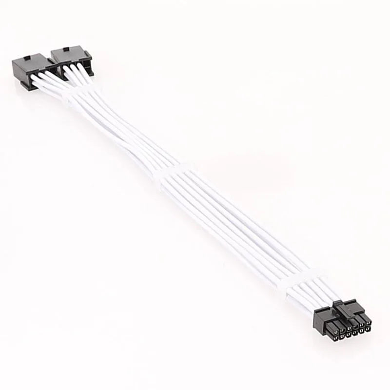 30cm Dual 8-Pin to 12-Pin PCIe Cable for NVIDIA RTX 3060Ti–3090