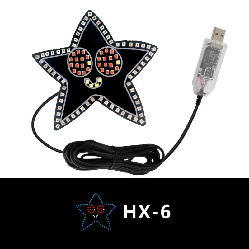 Devil's Eye LED Car Windshield Decorative Light | USB 5V