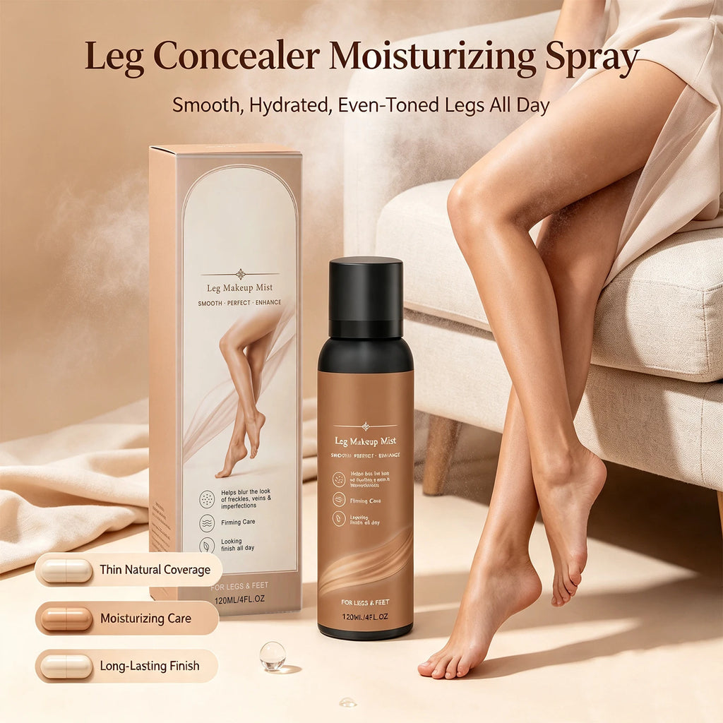 Waterproof Leg Makeup Spray – Body Concealer for Even Skin Tone