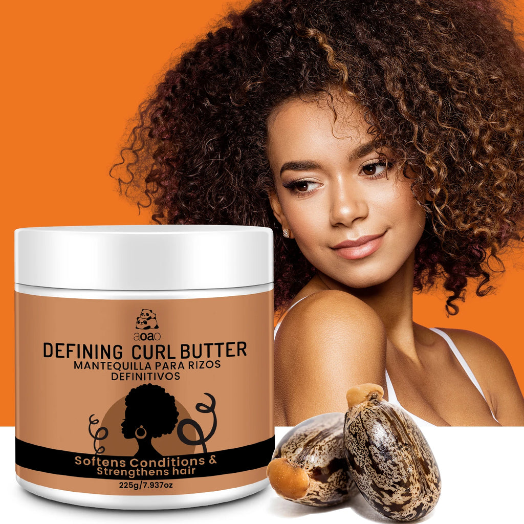 Curly Hair Cream – Shea Butter & Keratin Lightweight Formula