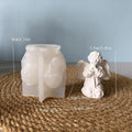Silicone Virgin Mary Angel Mold for Candle & Plaster Craft