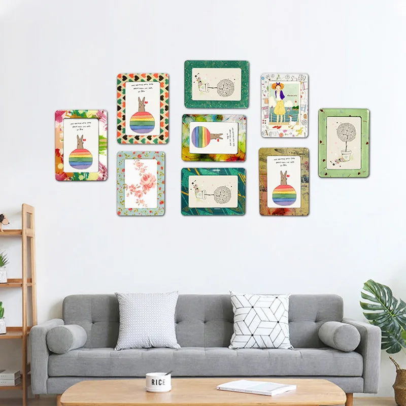 Mini Magnetic Photo Frame – Acrylic Fridge & Whiteboard Holder