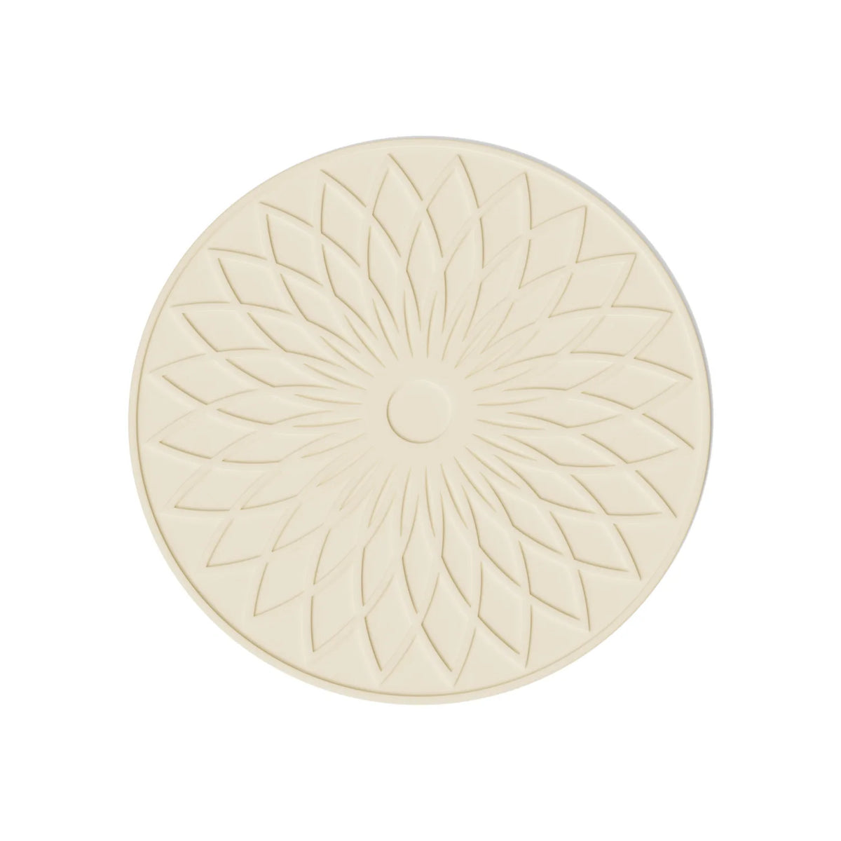 Round Mandala Silicone Trivet Mat – Non-Slip Heat Resistant