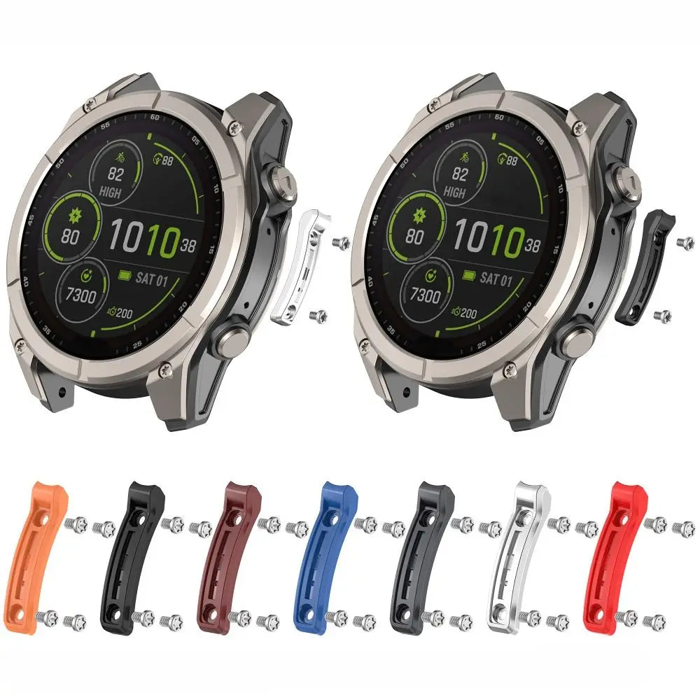 Zinc Alloy Watch Bumper Strip for Garmin Fenix 8 47mm & 51mm