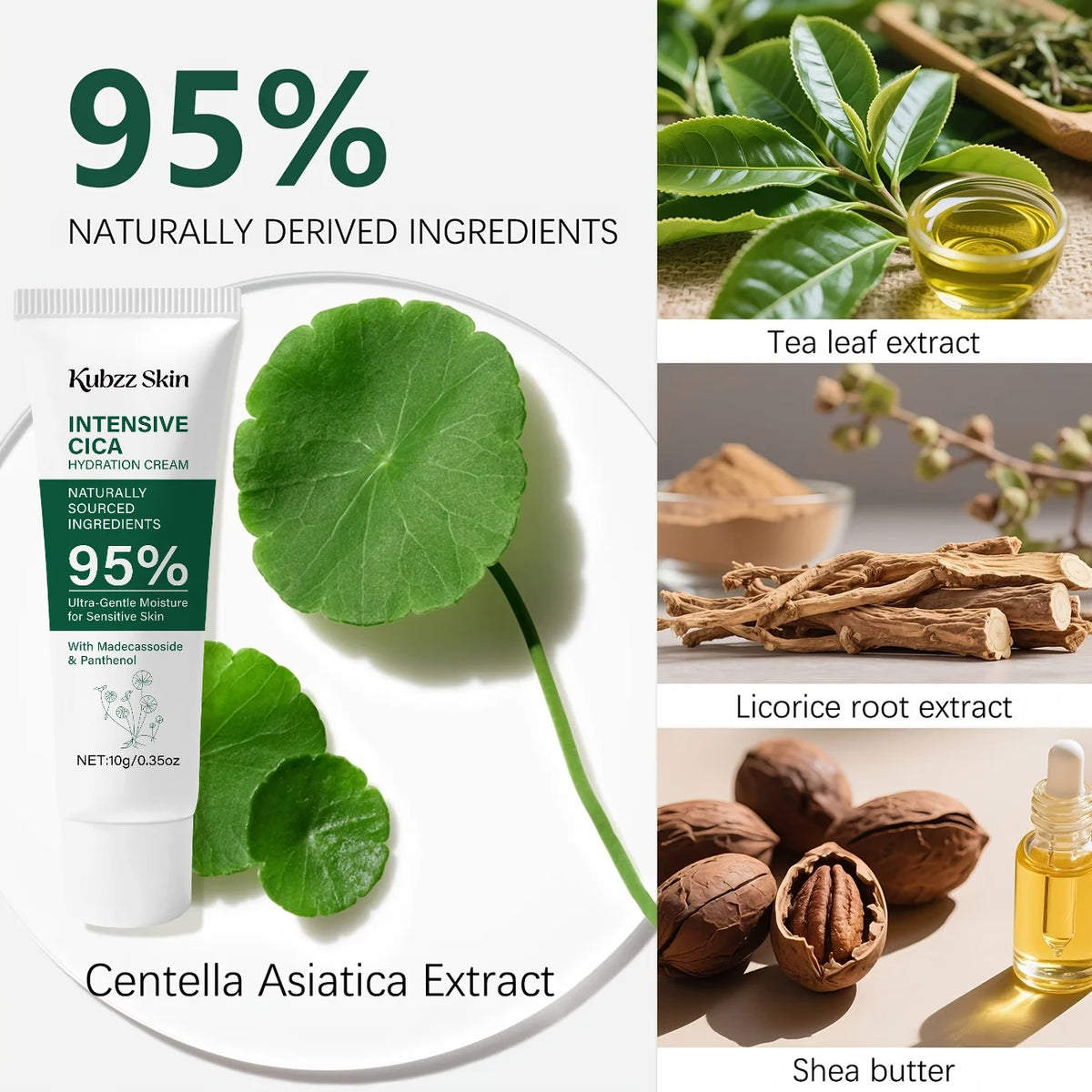 Centella Asiatica Moisturizing Cream 10g | Brighten & Hydrate