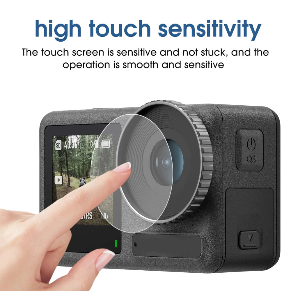 Tempered Glass Screen Protector for DJI OSMO Action 3 & 4