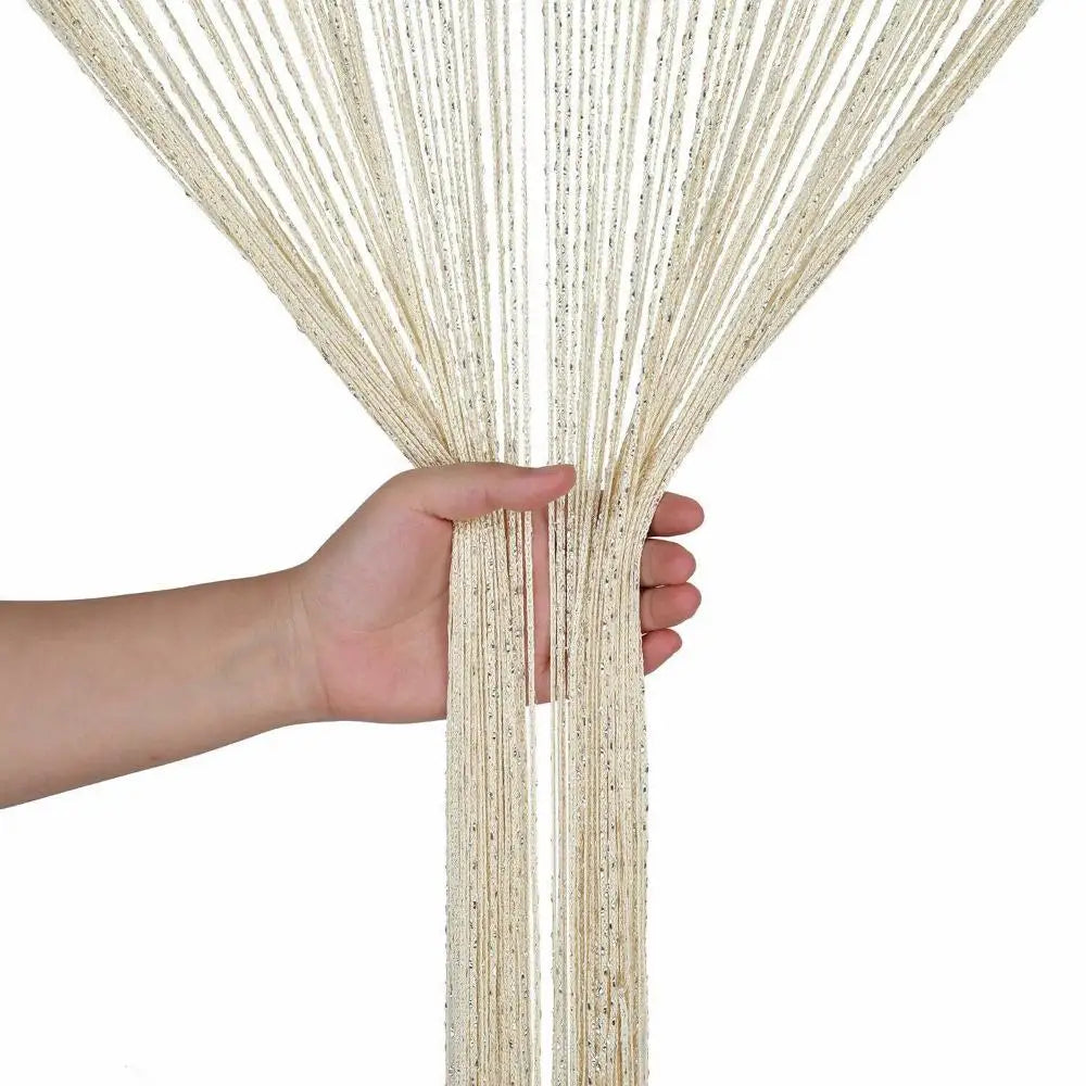 Glitter String Curtain Panel – Wedding & Party Door Décor