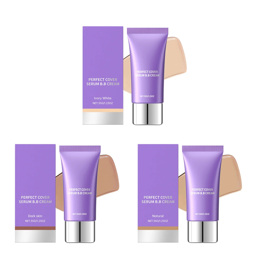 Moisturizing BB Cream Concealer | Oil Control Brightening Foundation