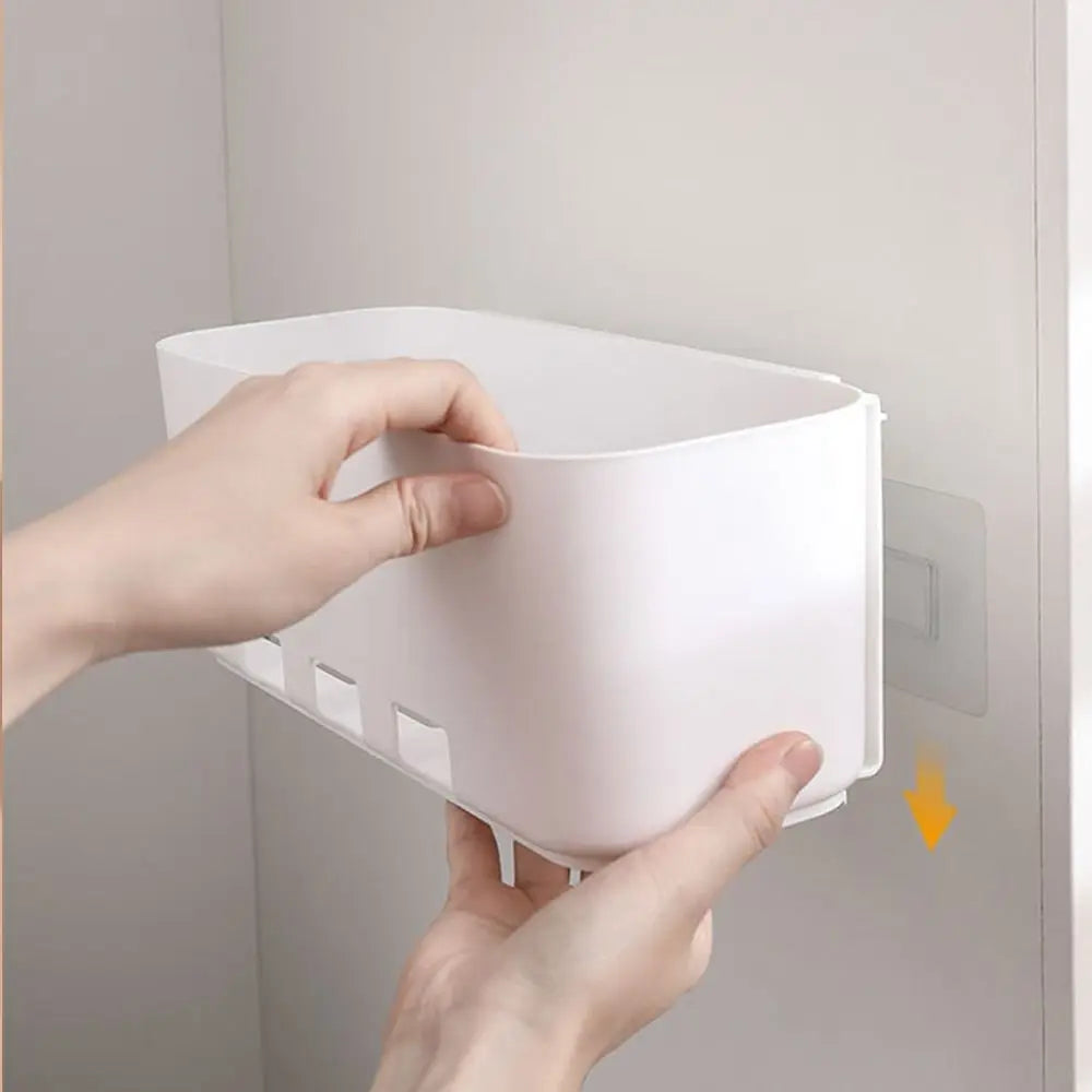 Wall-Mounted Cabinet Storage Basket – Kitchen Drawer Shelf Rack